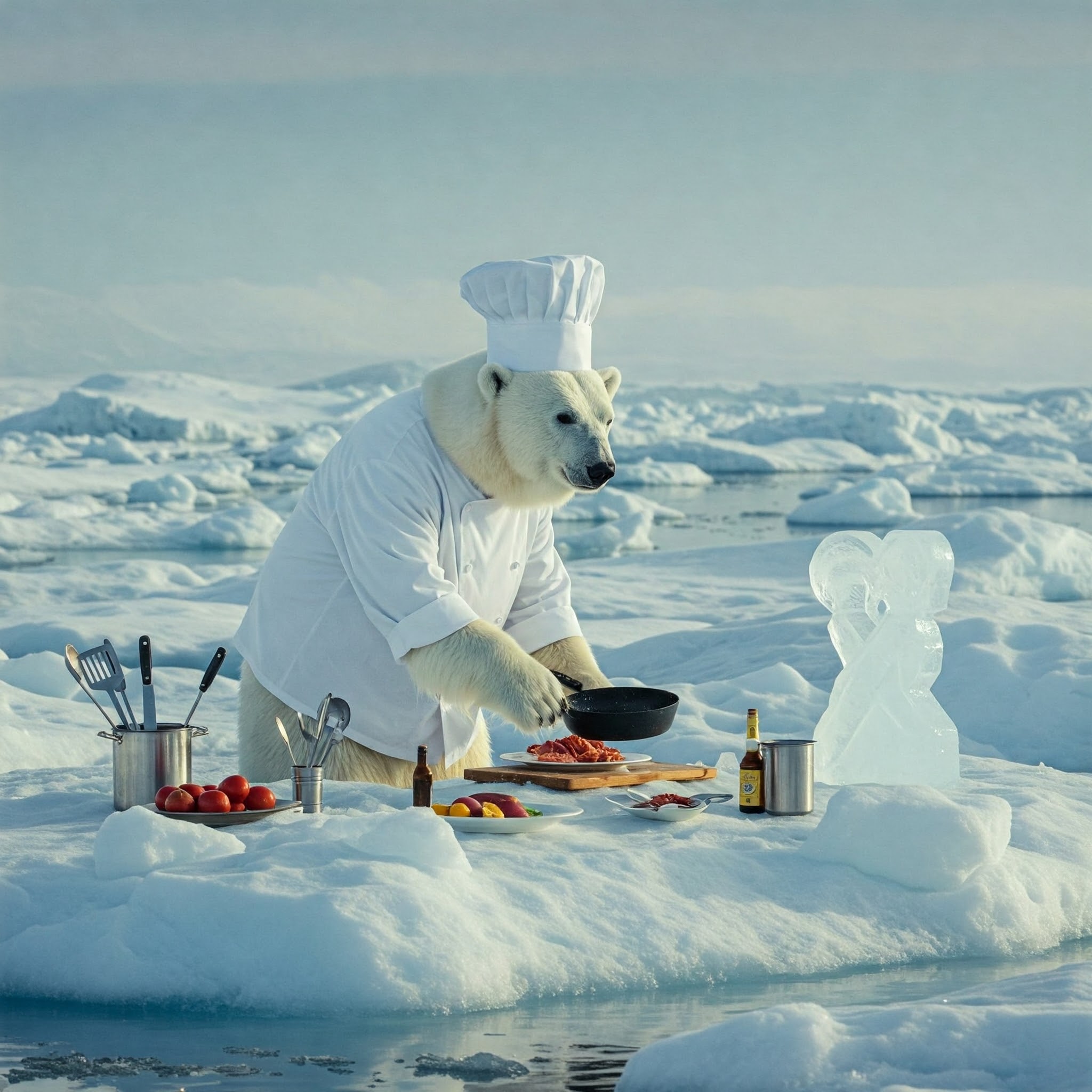 Polartuille the Chef Bear